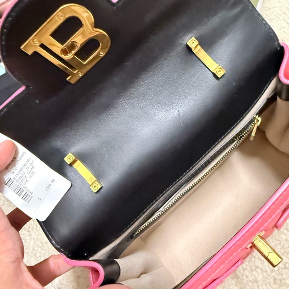 Balmain Pink Mini Bag with Gold Accents - Picture 8 of 9